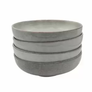 Cooks Professional Nordic Stoneware Set Of 4 Pasta Bowls