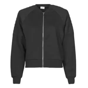 JDY JDYNAPA L/S RAGLAN BOMBER JRS womens Sweatshirt in Black - Sizes S,M,L,XS