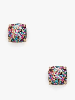 Kate Spade Small Square Stud Earrings, Multi, One Size