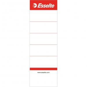 Esselte Lever Arch File Spine Labels 75mm - White Pack of 100