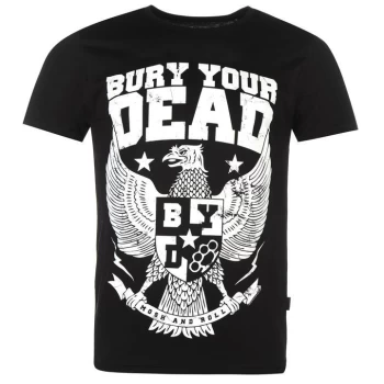 Official Bury Your Dead T Shirt Mens - Black