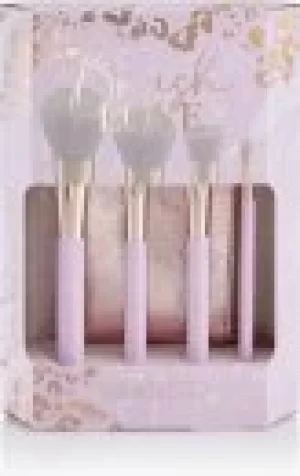 Sunkissed Makup Brush Love Set with Cosmetic Bag