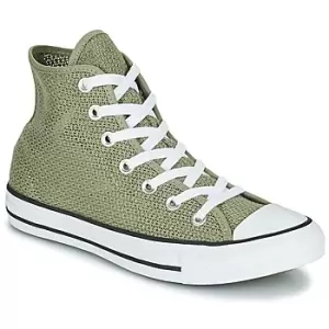 Converse CHUCK TAYLOR ALL STAR BREATHABLE HI womens Shoes (High-top Trainers) in Green,4,5,2.5