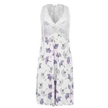 Linea Jersey Chemise - Grey Floral