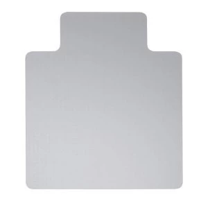 5 Star Office Chair Mat Hard Floor Protection PVC W1150xD1340mm ClearTransparent