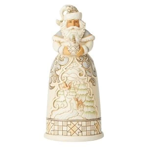 Christmas In The Countryside White Woodland Figurine
