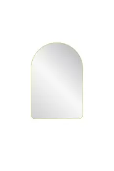 Andrews Arched Metal Wall Mirror 75 X 50Cm