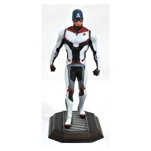 Avengers Endgame Marvel Movie Gallery PVC Statue Team Suit Captain America Exclusive 23cm