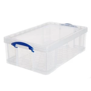 Really Useful 50L Underbed Storage Box - Clear