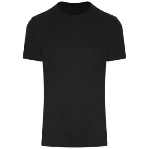 AWDis Adults Unisex Just Cool Urban Fitness T-Shirt (XL) (Jet Black)