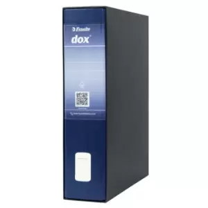 Esselte DOX 2 Class Lever Arch File Foolscap Blue - Outer carton of 6