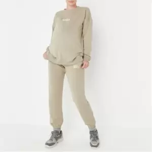 Missguided Baby Mama 90'S Jogger - Green