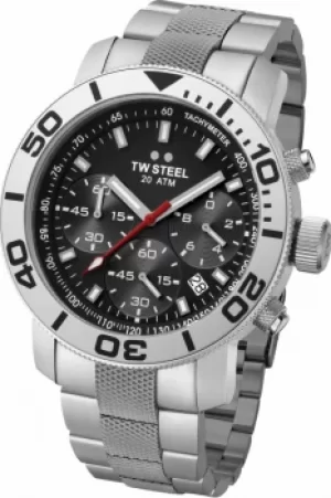 Mens TW Steel Grandeur Diver Chronograph 45mm Watch TW0706