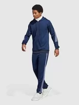 adidas Sportswear 3-Stripes Tracksuit - Navy, Size S, Men
