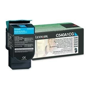 Lexmark C540A1CG Cyan Laser Toner Ink Cartridge
