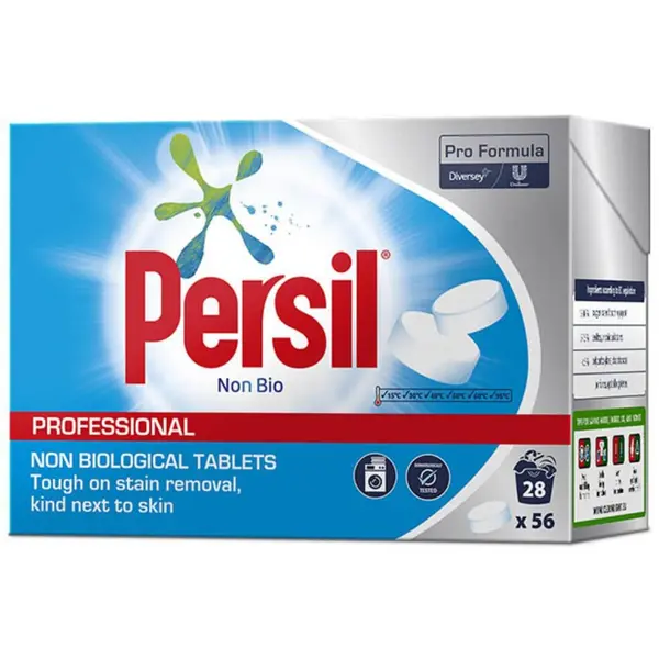 Persil Professional Non Bio Washing Tablets 168 Tablets