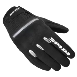 Spidi Flash CE Lady Black White Gloves XS