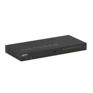 Netgear M4250-10G2XF-PoE+ Managed L2/L3 Gigabit Ethernet (10/100/1000) Black 1U Power over Ethernet (PoE)