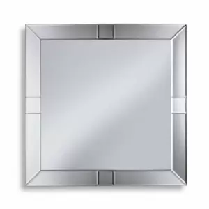 Nielsen Brenta Bevelled Glass Square Wall Mirror, 51cm