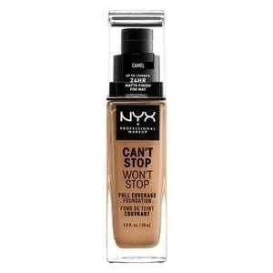 NYX Professional Makeup Cant Stop Foundation Camel