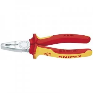 Knipex 03 06 180 VDE Comb pliers 180mm DIN ISO 5746, DIN EN 60900