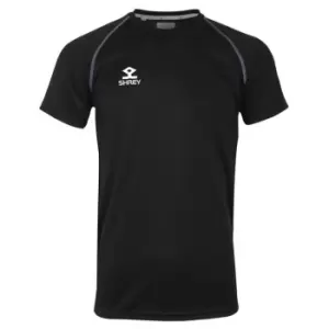 Shrey Performance Training Shirt S/S Senior - Black
