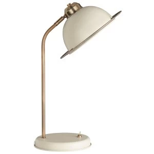 The Lighting and Interiors Group Bauhaus Table Lamp - Cream