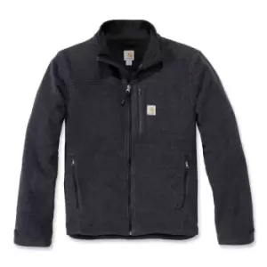 Carhartt Mens Dalton Full Zip Polyester Fleece Sweater L - Chest 42-44' (107-112cm)