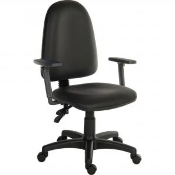 Ergo Twin High Back PU Operator Office Chair with Height Adjustable EXR13096TK