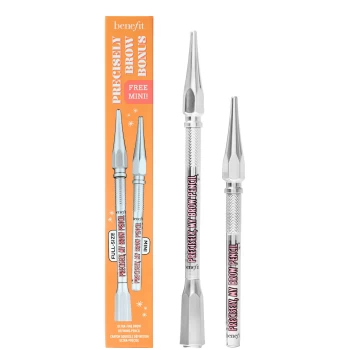 benefit Precisely Brow Bonus Ultra Fine Eyebrow Defining Pencil Duo Set (Various Shades) - 3 Warm Light Brown