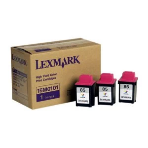 Lexmark 85 Tri Colour Ink Cartridges