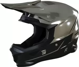Shot Furious Raw 3.0 Motocross Helmet, black-grey-silver, Size XS, black-grey-silver, Size XS