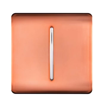 TrendiSwitch Single Light Switch - Copper