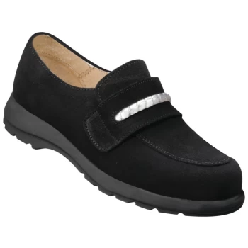 Bacou Fine Ladies Black Safety Shoes - Size 2