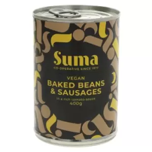 Suma Baked Beans & Sausage 400g