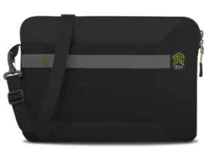 STM Blazer 2018 15" Notebook Sleeve Case Black Polyester Water Res