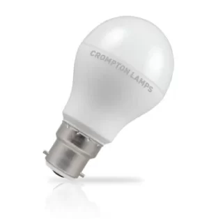 Crompton GLS LED Light Bulb B22 8.5W (60W Eqv) Cool White Opal