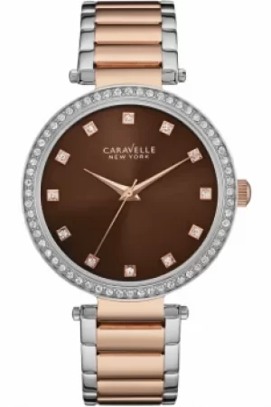 Ladies Caravelle New York T-Bar Watch 45L152