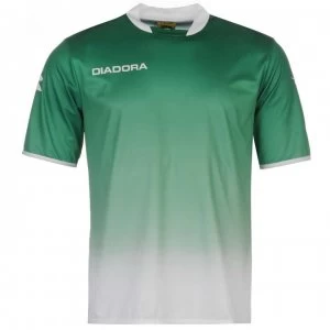 Diadora Moron Training T Shirt Mens - Green/White
