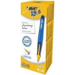 Original Bic Kids 0.4mm Visible Guide Mechanical Pencil Blue Barrel Pack of 12 Pencils