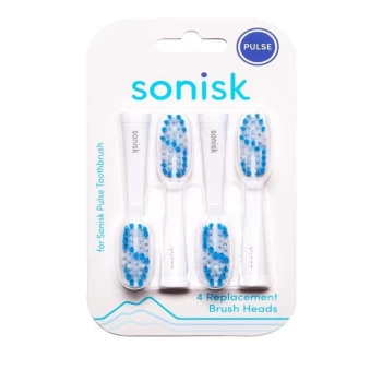 Sonisk Sonisk Pulse Toothbrush Replacement Head - White