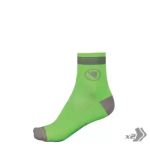 Endura Luminite Sock (Twin Pack) Womens - Green