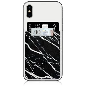 iDecoz Black Marble Phone Pocket