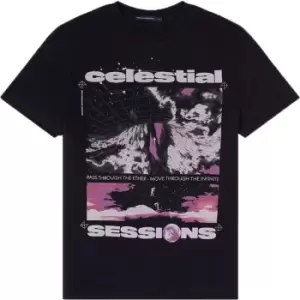 French Connection Celestial Seasons T-Shirt - Black