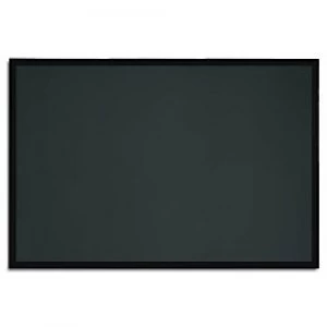 Bi-Office Black Soft Memo Board 1200 x 900 mm