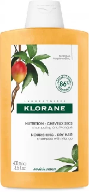Klorane Mango Nourishing Shampoo for Dry Hair 400ml