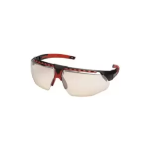 Honeywell Avatar HydroShield Black/Red Frame Indoor/Outdoor Lens Safety Spectacl