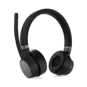 Lenovo Go Wireless ANC Headset Wired & Wireless Head-band Office/Call center USB Type-C Bluetooth Black