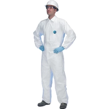 Tyvek Industry Coverall with Collar - Medium