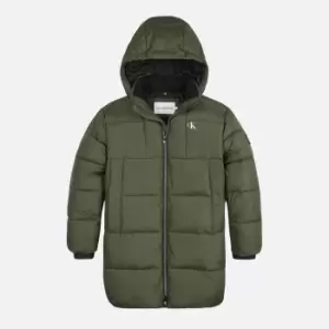 Calvin Klein Boys Essential Recycled Shell Puffer Jacket
